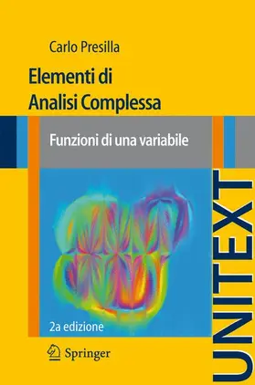 Presilla |  Elementi di Analisi Complessa | Buch |  Sack Fachmedien