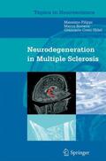 Filippi / Comi / Rovaris |  Neurodegeneration in Multiple Sclerosis | Buch |  Sack Fachmedien