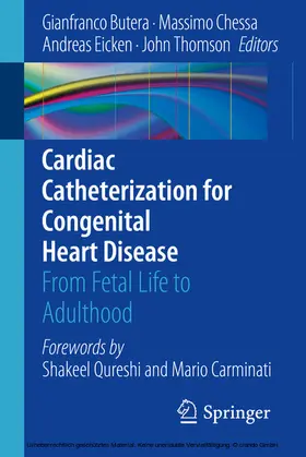 Butera / Chessa / Eicken |  Cardiac Catheterization for Congenital Heart Disease | eBook | Sack Fachmedien