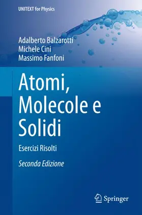 Balzarotti / Fanfoni / Cini |  Atomi, Molecole e Solidi | Buch |  Sack Fachmedien