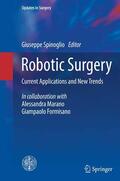 Spinoglio |  Robotic Surgery | eBook | Sack Fachmedien