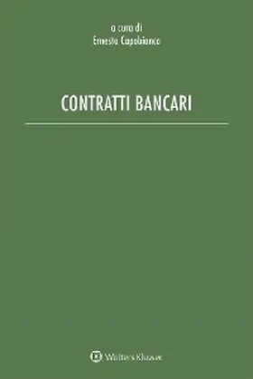 Capobianco / Vv. |  Contratti bancari | eBook | Sack Fachmedien