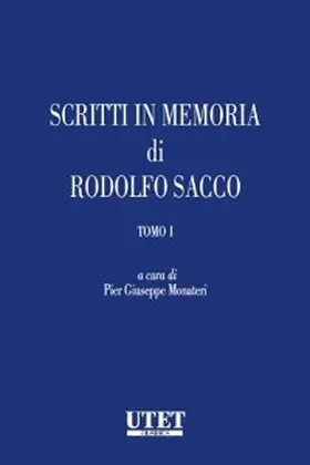 Balestrieri / Monateri |  Scritti in onore di Rodolfo Sacco | eBook | Sack Fachmedien