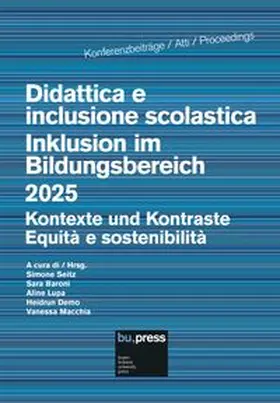 Seitz / Baroni / Lupa |  Didattica e inclusione scolastica = Inklusion im Bildungsbereich 2025 | Buch |  Sack Fachmedien