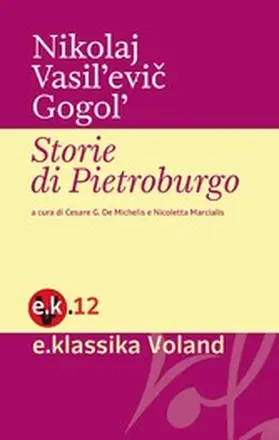 Gogol' |  Storie di Pietroburgo | eBook | Sack Fachmedien