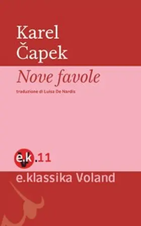 Capek |  Nove favole | eBook | Sack Fachmedien