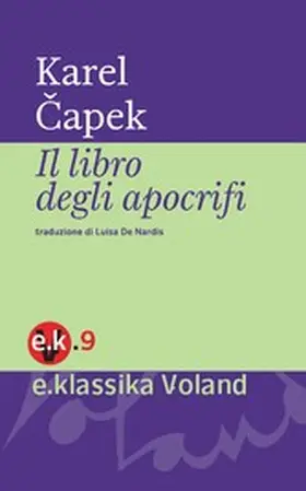 Capek |  Il libro degli apocrifi | eBook | Sack Fachmedien