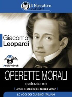 Leopardi |  Operette morali (selezione) (Audio-eBook) | eBook | Sack Fachmedien