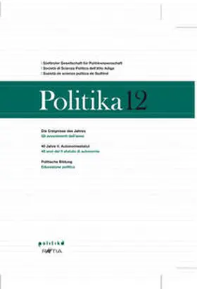 Pallaver | Politika 12 | Buch | 978-88-7283-413-8 | www.sack.de