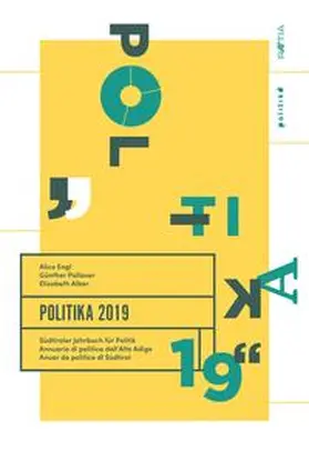 Pallaver / Engl / Alber |  Politika 2019 | Buch |  Sack Fachmedien
