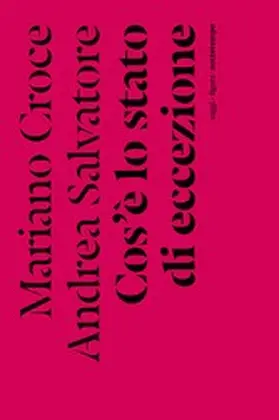 Croce / Salvatore |  Che cos'è lo stato di eccezione | eBook | Sack Fachmedien