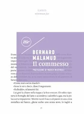Malamud |  Il commesso | eBook | Sack Fachmedien
