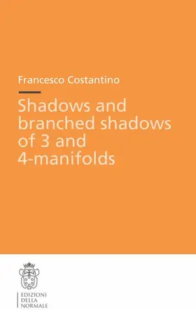 Costantino |  Shadows and branched shadows of 3- and 4-manifolds | Buch |  Sack Fachmedien