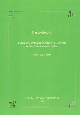 Strocchi |  Symmetry breaking in classical systems | Buch |  Sack Fachmedien