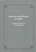 Grosso / La Rocca / Tosi |  Electrons and Photons in Solids | Buch |  Sack Fachmedien