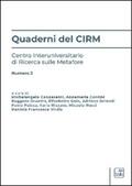 al |  Quaderni del CIRM | eBook | Sack Fachmedien