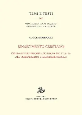 Moreschini |  Rinascimento cristiano | eBook | Sack Fachmedien