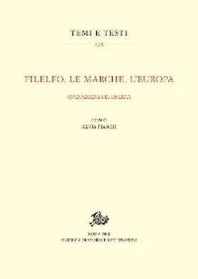Fiaschi |  Filelfo, le Marche, l'Europa | eBook | Sack Fachmedien