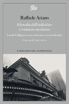 Ariano |  Filosofia dell'individuo e romanzo moderno | eBook | Sack Fachmedien