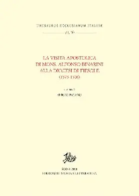 Pagano |  La Visita apostolica di Mons. Alfonso Binarini alla Diocesi di Fiesole (1575-1576) | eBook | Sack Fachmedien