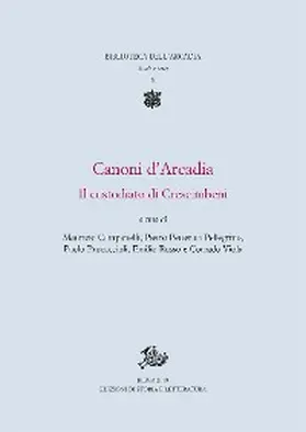 Petteruti Pellegrino / Campanelli / Procaccioli |  Canoni d'Arcadia | eBook | Sack Fachmedien