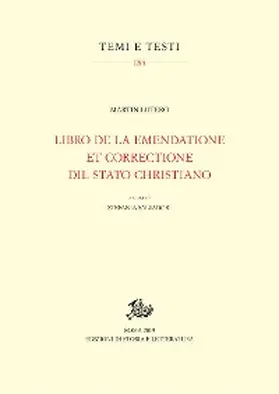 Lutero / Salvadori |  Libro de la emendatione et correctione dil stato christiano | eBook | Sack Fachmedien