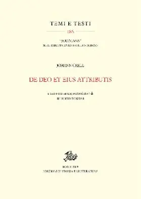 Crell / Torzini |  De Deo et eius attributis | eBook | Sack Fachmedien