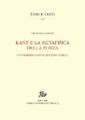 Cafagna |  Kant e la metafisica della forza | eBook | Sack Fachmedien