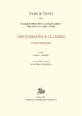 Caffiero |  L'Inquisizione e gli ebrei. Nuove ricerche | eBook | Sack Fachmedien