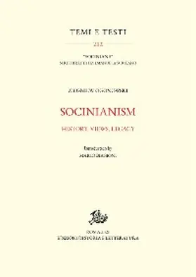 Ogonowski |  Socinianism | eBook | Sack Fachmedien