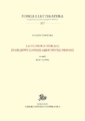 Tessitore / Papa |  La filosofia morale di Giuseppe Capograssi e Pietro Piovani | eBook | Sack Fachmedien