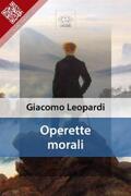 Leopardi |  Operette morali | eBook | Sack Fachmedien