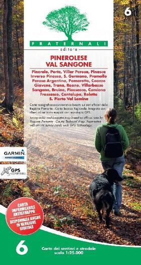  Carta n. 6. Pinerolese e val Sangone. Carta dei sentieri e stradale 1:25.000 | Sonstiges |  Sack Fachmedien