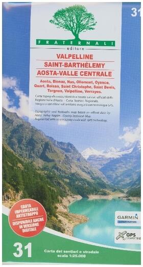  Carta n. 31. Valpelline, Saint-Barthélemy, Aosta 1:25.000 | Sonstiges |  Sack Fachmedien