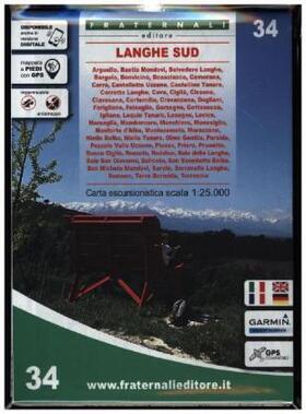  Carta n. 34. Langhe Sud. Carta escursionistica scala 1:25.000 | Sonstiges |  Sack Fachmedien