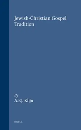 Klijn |  Jewish-Christian Gospel Tradition | Buch |  Sack Fachmedien