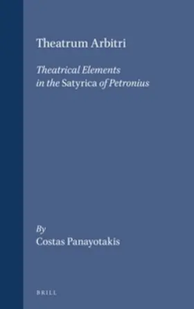 Panayotakis |  Theatrum Arbitri | Buch |  Sack Fachmedien