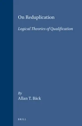 Bäck |  On Reduplication | Buch |  Sack Fachmedien