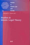 Weiss |  Studies in Islamic Legal Theory | Buch |  Sack Fachmedien