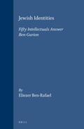 Ben-Rafael |  Jewish Identities: Fifty Intellectuals Answer Ben-Gurion | Buch |  Sack Fachmedien