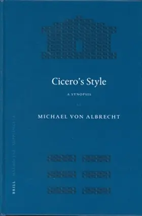 Albrecht |  Cicero's Style | Buch |  Sack Fachmedien