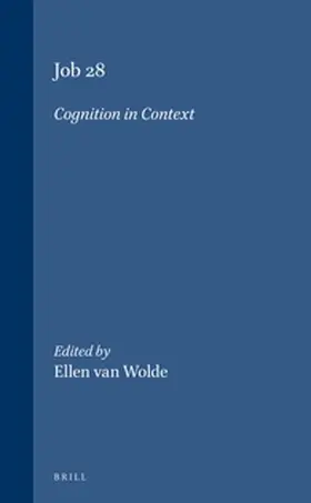 Wolde |  Job 28. Cognition in Context | Buch |  Sack Fachmedien