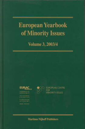 European Yearbook of Minority Issues Volume 3 | Buch | 978-90-04-14280-0 | sack.de