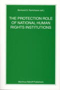 Ramcharan |  The Protection Role of National Human Rights Institutions | Buch |  Sack Fachmedien