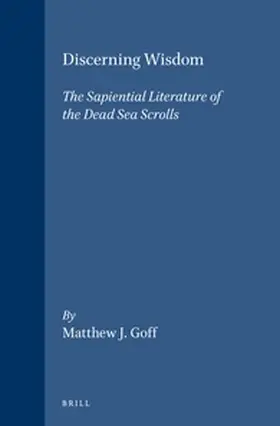 Goff |  Discerning Wisdom | Buch |  Sack Fachmedien