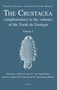 Forest (†) / Vaupel Klein |  Treatise on Zoology - Anatomy, Taxonomy, Biology. the Crustacea, Volume 3 | Buch |  Sack Fachmedien