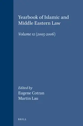 Cotran / Lau |  Yearbook of Islamic and Middle Eastern Law, Volume 12 | Buch |  Sack Fachmedien