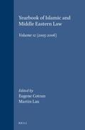 Cotran / Lau |  Yearbook of Islamic and Middle Eastern Law, Volume 12 | Buch |  Sack Fachmedien