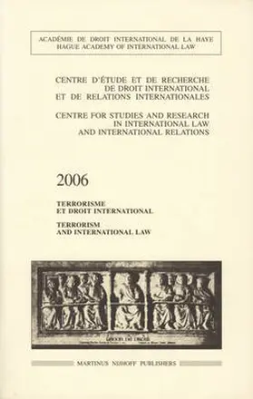 Centre d'Etude et de Recherche de Droit |  Terrorism and International Law, 2006 | Buch |  Sack Fachmedien