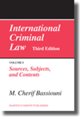 Bassiouni | International Criminal Law (3 Vols): Third Edition | Buch | 978-90-04-16533-5 | sack.de